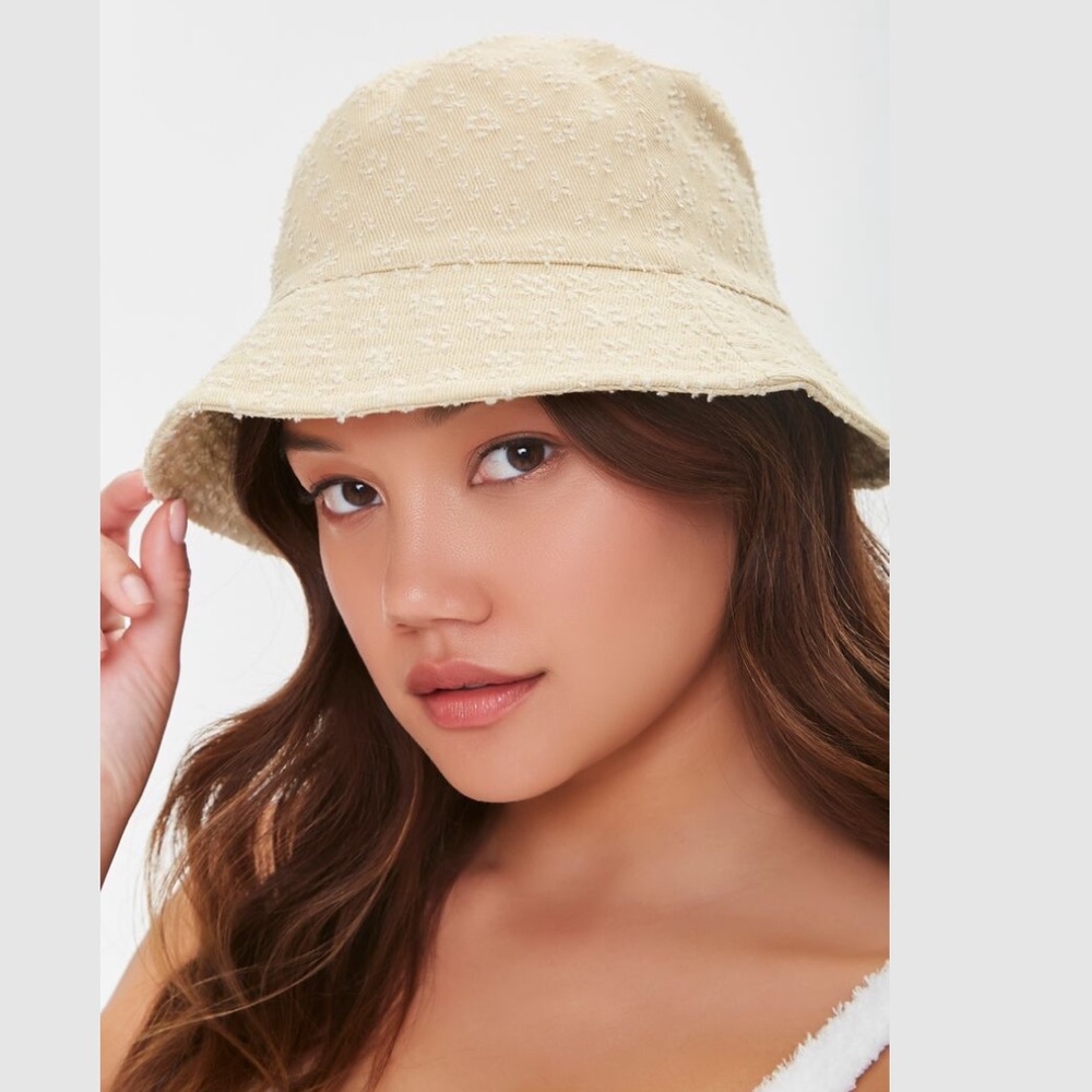 New! Bucket Hat| Textured Khaki